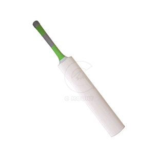 Bate de Críquet Clásico de Madera de Salgueiro Inglés de Calidad Premium con Hoja Larga y Empuñadura Multicolor para Jugadores Ingleses - Product Image 4