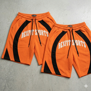 กางเกงขาสั้นลำลอง Rexfit Sports แบบสั่งทำพิเศษ เอวยางยืด มีเชือกผูก เหมาะสำหรับการฝึกซ้อม ผ้าหนา ใส่ได้ทั้งฤดูหนาวและฤดูร้อน กางเกงออกกำลังกาย - Product Image 1