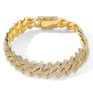 Pulsera de Diamantes Moissanite VVS con Eslabones Cubanos, Fabricada en India, en Plata de Ley, Disponible a un Precio Accesible - Product Image 5