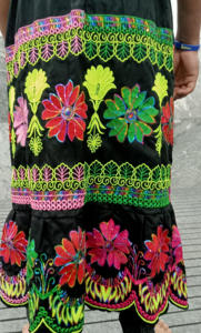 Falda con Bordado Floral para Mujer, Estilo Micronésico, Transpirable, Informal, Estilo Hawaiano, Nueva Colección - Product Image 5