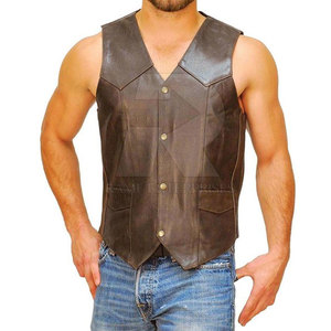 Chaleco de Cuero Genuino para Hombre, Resistente al Viento, Ecológico, para Invierno, Nuevo Modelo en Venta - Product Image 6