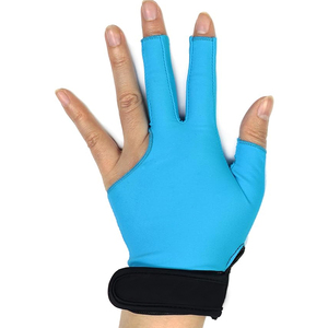 Guantes de Billar Transpirables con Logotipo Personalizado, Antideslizantes, de Tela Suave, para Práctica de Billar, Guantes Profesionales de Snooker - Product Image 1