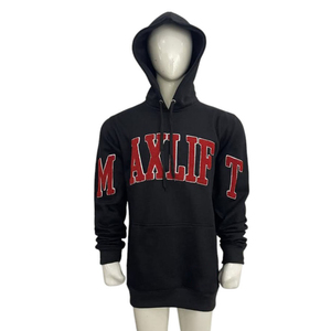 Sweat-shirt à capuche en molleton de coton avec broderie chenille personnalisée, style streetwear épais, avec logo OEM - Product Image 6