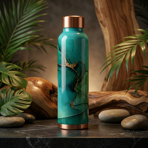 100% Pure Copper 1L Water Bottle | Leak Proof Eco-Friendly Antioxidant Bottle for Office, <b>Gym</b> & Travel | Made in India - Product Image 5