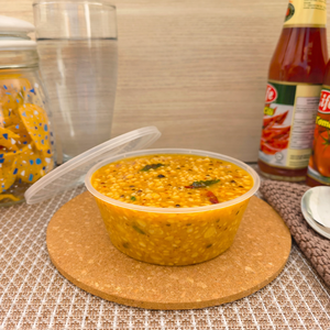 Boîte alimentaire rectangulaire 9oz en PP de qualité alimentaire, écologique, sans BPA, compatible lave-vaisselle, micro-ondes, congélateur, compostable et recyclable avec couvercle - Product Image 2