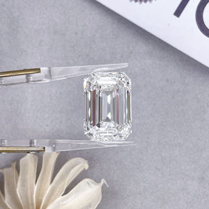 Diamant CVD de laboratoire certifié IGI, taille émeraude, clarté VVS VS, 0,50-4,00 carats, diamant non monté pour bijoux fins - Product Image 4