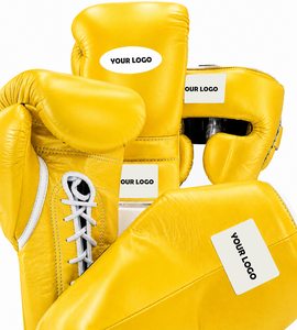 Guantes de Boxeo MMA de Cuero Vacuno Hechos a Medida, Protector de Cabeza y Protector Inguinal, Conjunto Transpirable, Duradero y Protector para Todas las Estaciones - Product Image 3