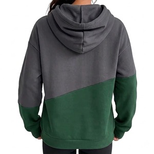 Sudadera con Capucha para Mujer, 100% Algodón, Felpa, 400GSM, Lavado Ácido, Logotipo Personalizado con Impresión DTF, Estilo Urbano, Otoño Invierno, OEM/ODM - Product Image 6
