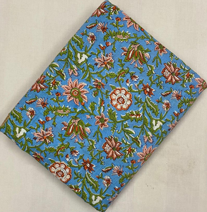 Tissu de course 100 % coton écologique fait main, imprimé au bloc à la main, poids moyen, vendu au mètre, pour sacs, chemises et housses pour garçons, vente en gros - Product Image 3