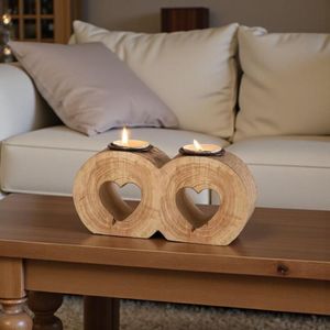 Wooden <b>Tea</b> Light Holder Mandala Design Round Home Decoration - Product Image 4