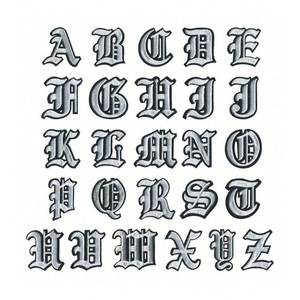 Patchs brodés personnalisés avec logo pour vêtements, chapeaux, sacs, service d'usine en gros - Product Image 6