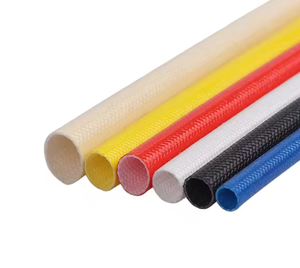 Funda de Silicona y Fibra de Vidrio para Cables, Resistente a Altas Temperaturas, 10mm de Diámetro Interior, Aislamiento Térmico Flexible - Product Image 4