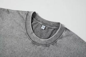 T-shirts décontractés surdimensionnés 100 % coton pour hommes, personnalisables avec impression graphique, t-shirts vierges – Vente en gros - Product Image 3