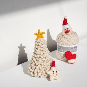 DIY Package Lambs Wool Mini <b>Christmas</b> <b>Tree</b> - Product Image 5