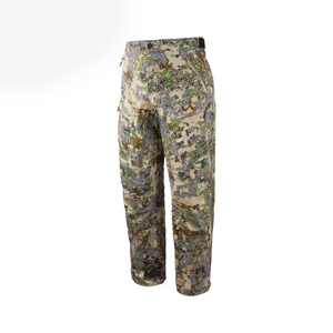 Pantalon de chasse décontracté pour homme, 100% polyester, tissu en toile, fermeture à glissière et boutons, poches avant, arrière et latérales, ceinture, pantalon de chasse - Product Image 2