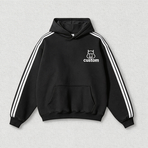 Hoodie streetwear oversize en coton pour homme, livraison rapide aux États-Unis - Product Image 4