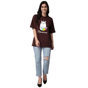 Camiseta con estampado de arte minimalista informal de moda para mujer, camisetas de manga corta con cuello redondo para mujer, camisetas perfectas para el uso diario - Product Image 3