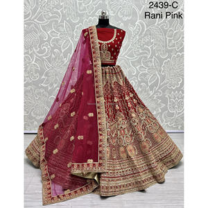 Nupcial Indio Desgaste Terciopelo Colecciones Para Novia Con Zarkhan Trabajo Por Fabzone - Product Image 3