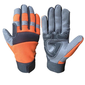 Guantes de Seguridad Mecánicos de Alto Rendimiento, Cuero Sintético, Tejido de 4 Vías, Protección Anti-Calor y Anti-Corte, Buena Calidad - Product Image 1