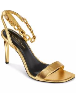 Sandali tacco alto con cinturino in Corin da Donna | Donna Karan New York - Product Image 1