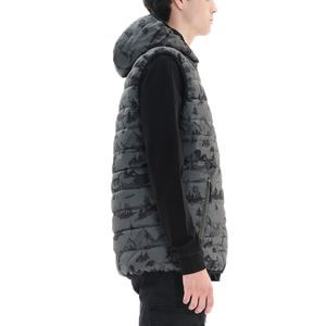 Nuevo Chaleco Acolchado Casual Personalizado, Resistente al Agua, para Invierno y Actividades al Aire Libre, con Cierre, Sin Mangas, Chaqueta Cálida, Tela Personalizada - Product Image 5