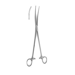 คีมหลอดเลือดหัวใจแบบโค้งที่กำหนดเองสำหรับการควบคุมเรือที่แม่นยำคีมห้ามเลือดสำหรับการผ่าตัด - Product Image 1