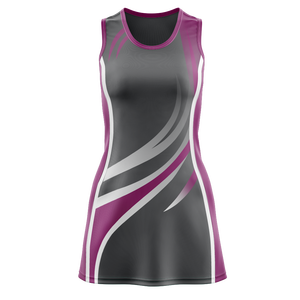Uniformes de Netball Personalizados con Transferencia Térmica, Antibacterianos, de Nailon, Ajustados, sin Mangas, Faldas y Tops de Moda, Unisex para Adultos - Product Image 6