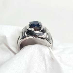 Natural Tanzanian Sapphire Silver Handmade <b>Ring</b> 925 Sterling Silver Blue Gemstone Jewelry Luxury Gift For Women - Product Image 4