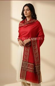 Chal de Lana para Mujer, Diseño Sólido, Bufanda Larga para Invierno, Transpirable, Ligera, Duradera, Estilo Étnico, Bufandas y Chales Tradicionales - Product Image 4