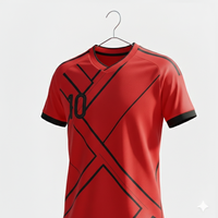 Uniformes de Fútbol Personalizados para Hombre, Camisetas de Manga Corta con Estampado, Conjunto Transpirable que Absorbe la Humedad