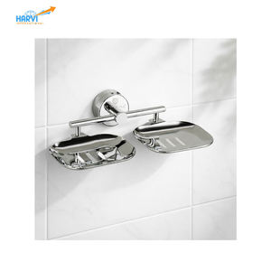 Porte-savon double de qualité supérieure Arion Collection avec un design minimaliste élégant à prix abordable - Product Image 3