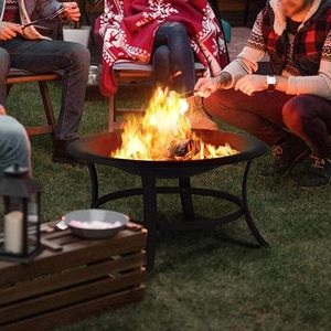 Brasero Moderno de Acero para Gas Natural, Independiente, Portátil, Construcción Duradera, Calefacción para Jardín, Decoración para Patio y Exteriores - Product Image 6