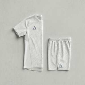 Uniforme de Fútbol para Equipos, Jersey y Pantalones Cortos de Poliéster Duradero, Tela de Secado Rápido para Clubes y Academias - Product Image 3