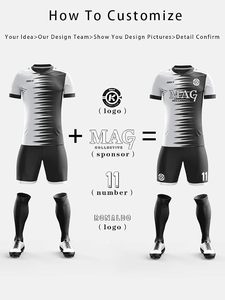 Personnaliser un maillot de football avec short, tenue d'équipe personnalisée pour hommes et femmes, uniforme d'entraînement de football sur mesure - Product Image 3