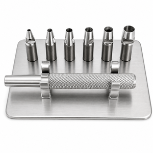 Juego de Punzones Dérmicos Keyes de 4 Pulgadas, Reutilizables, Kit de Instrumentos Quirúrgicos de Dermatología, Acero Inoxidable, Certificado CE - Product Image 1