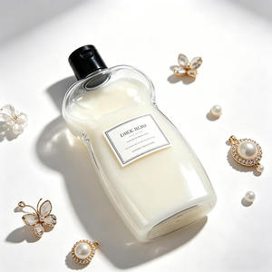 Bouteille plate en plastique transparent de 200 ml pour huile corporelle, crème de soin de la peau, emballage cosmétique personnalisé - Product Image 4