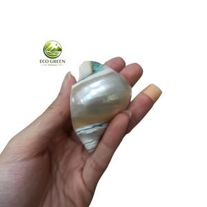 Anillos de Servilleta Hechos a Mano con Conchas de Perla Iridiscentes, Decoración de Mesa con Temática Costera, Adornos de Vajilla de Conchas Marinas de Alta Gama - Product Image 2