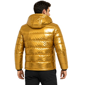 Veste matelassée à capuche de haute qualité, conçue avec une isolation légère offrant une chaleur fiable, un confort élégant et une protection moderne - Product Image 2