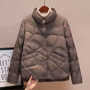 Chaqueta Acolchada Gruesa para Hombre con Diseño de Empalmes y Cremallera, Abrigo Cálido de Invierno Estilo Urbano - Product Image 2