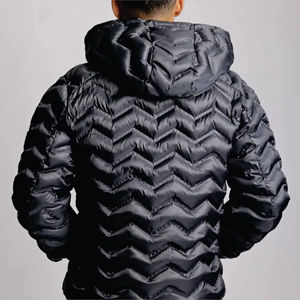 Nouvelle Veste Puffer Imprimée pour Homme 2026 – Blouson Rembourré Chaud d'Hiver pour Homme – Vente en Gros, Personnalisable OEM - Product Image 4