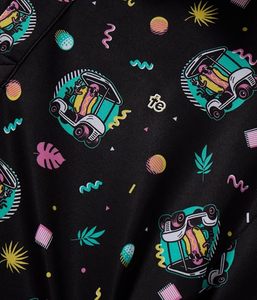 เสื้อโปโลแขนสั้นผู้ชายลายสัตว์ พิมพ์ลายแบบซับลิเมชั่น ผ้าสแปนเด็กซ์/โพลีเอสเตอร์ ระบายอากาศ แห้งเร็ว - Product Image 4