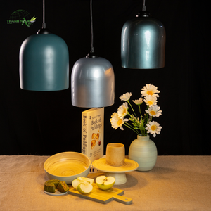 โคมไฟไม้ไผ่สานธรรมชาติ โคมไฟห้อยทำมือจากไม้ไผ่สำหรับตกแต่งภายใน - Product Image 2