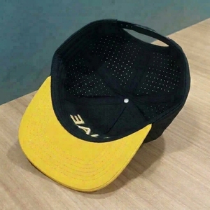 Gorra de Golf Personalizada OEM de 5 Paneles, Perforada con Corte Láser, Bordado 3D, Visera Precurvada de Fábrica, Estructurada, MOQ Bajo, ODM - Product Image 5