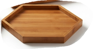 Plateau de toilette rectangulaire en bambou, organisateur pour lavabo et réservoir de toilettes, finition naturelle polie, fait main, taille personnalisable, moderne - Product Image 4