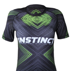 ชุดเซ็ตเสื้อรัดกล้ามเนื้อ MMA แบบแห้งเร็ว พิมพ์ลายดิจิตอล ด้านหน้าเป็นลายพิมพ์  ระบายอากาศได้ดี แขนสั้น เหมาะสำหรับออกกำลังกายและฝึกซ้อมในยิม ขายส่ง เป็นมิตรต่อสิ่งแวดล้อม - Product Image 3