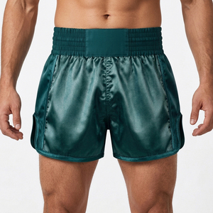 Low MOQ Cheap Price High Quality Muay Thai <b>Shorts</b> Breathable Comfortable Martial Arts Wear Muay Thai <b>Shorts</b> - Product Image 1
