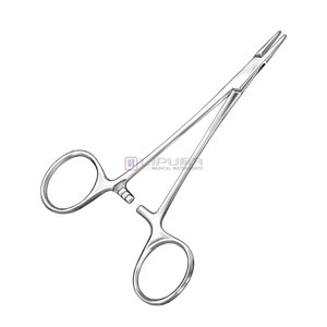 Porte-aiguille WEBSTER en acier inoxydable de qualité supérieure, avec embout de suture ultra-lisse et sans accrocs, à mâchoires verrouillables par cliquet, instruments médicaux - Product Image 1