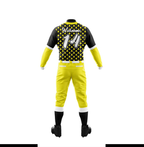 Vêtements de sport imprimés à faible MOQ, uniforme de baseball confortable, taille personnalisée, pour hommes adultes, 100 % polyester, impression par sublimation personnalisée - Product Image 6