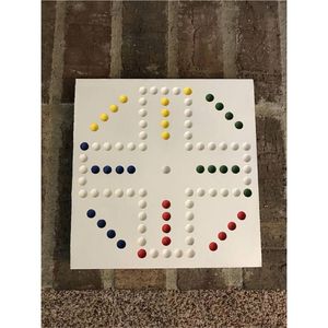Juego de Mesa Jackaroo de Madera Hecho a Mano, para 2-6 Jugadores, Juego de Mesa Hexagonal Grande, Juego de Estrategia Familiar con Canicas y Dados - Product Image 3