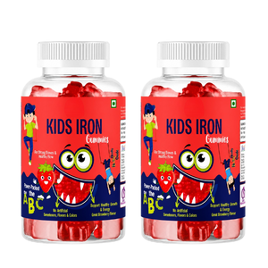 Gomitas de hierro para niños más vendidas, ricas en hierro, vitaminas y minerales, suplemento saludable en gomitas, proveedor mayorista de marca privada en India. - Product Image 2